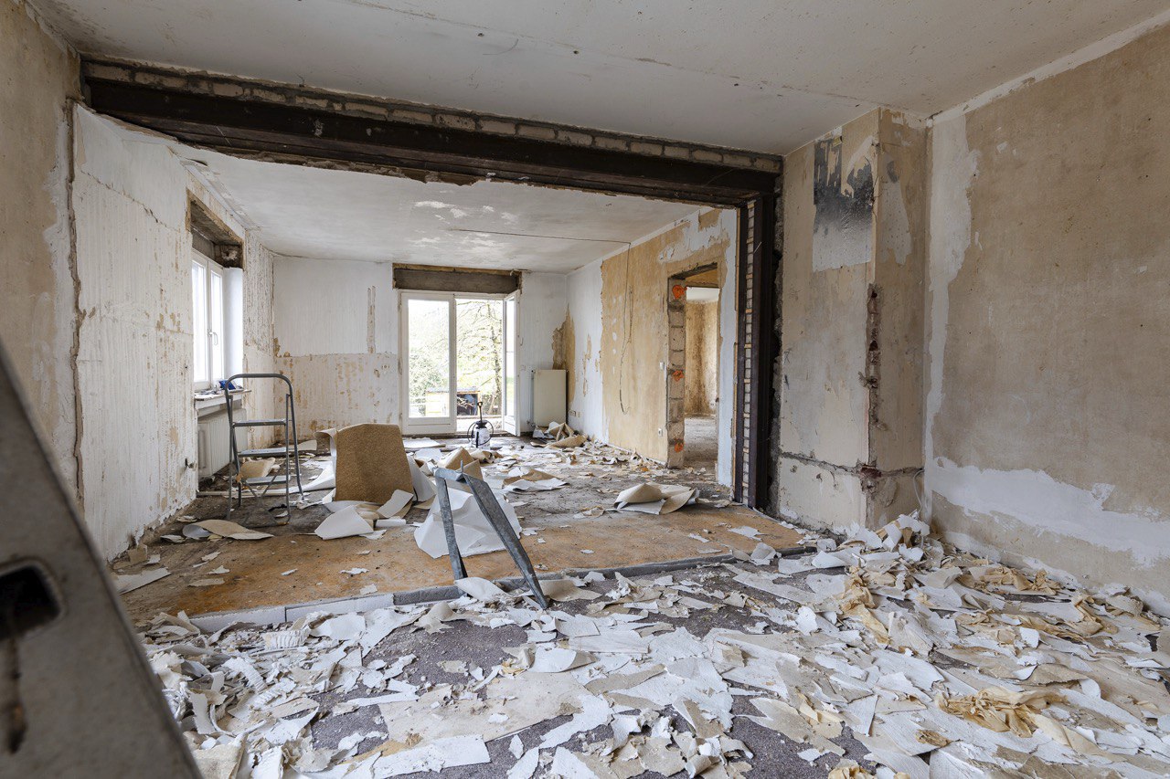 Bauschutt entsorgen NRW - Container mit Bauschutt