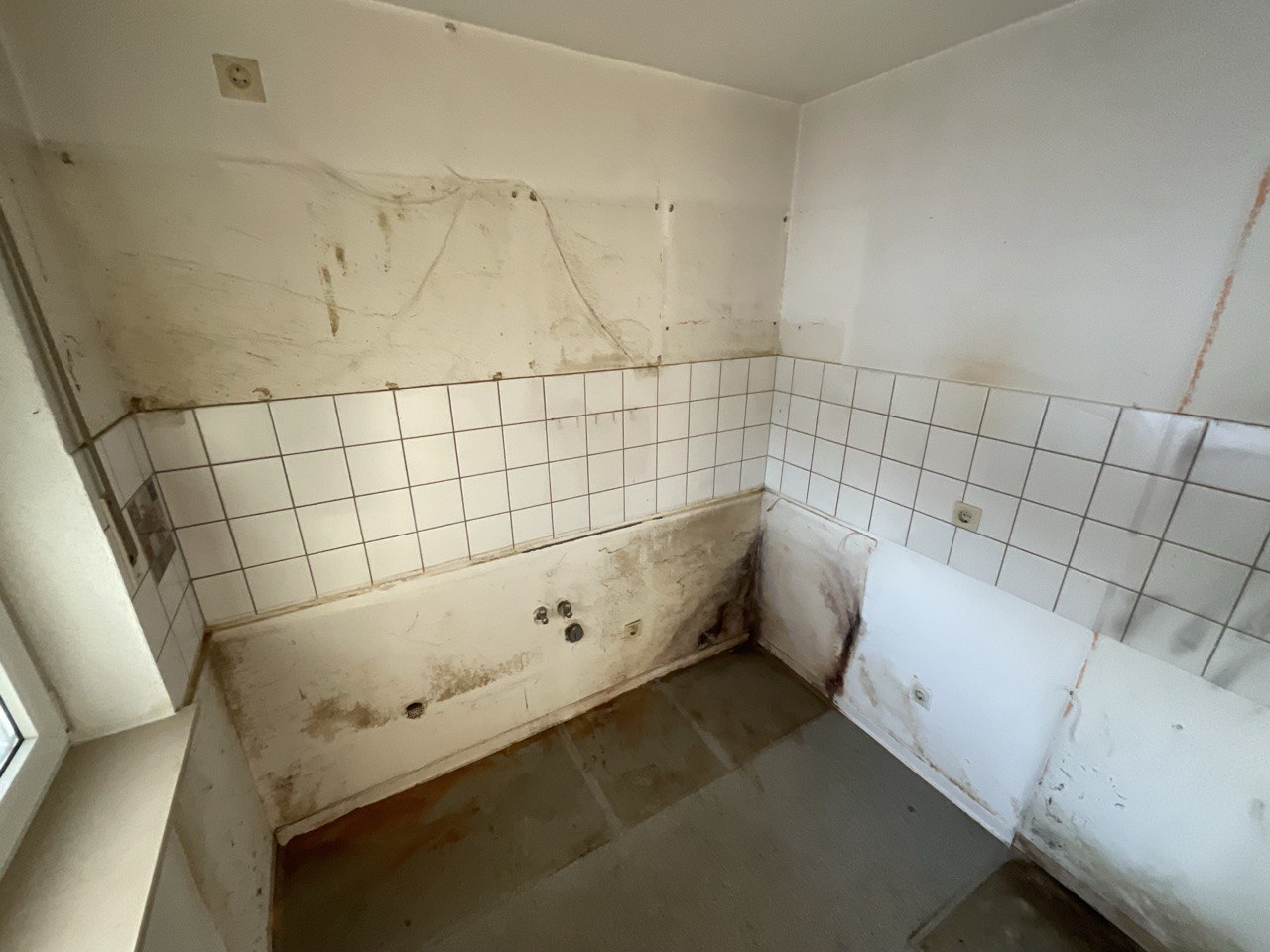 Vorher - Schimmelpilzsanierung in NRW